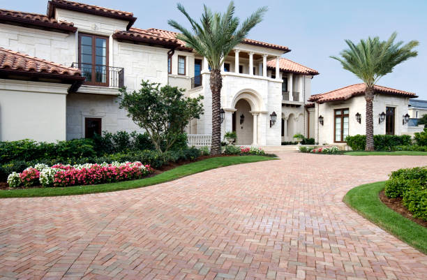 Cobblestone Driveway Pavers in Westlake, LA